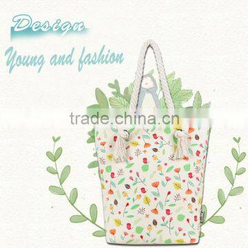 Wholesale high quality canvas tote bag shopping bag