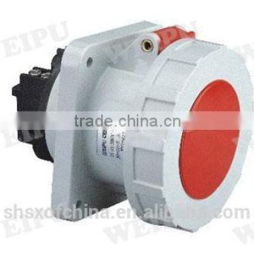 Self Grounding Grounding and Residential / General-Purpose Application IP67 panel mounted socket