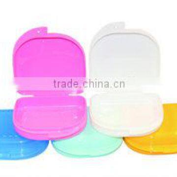 Dental supply nice colour plastic medical denture box