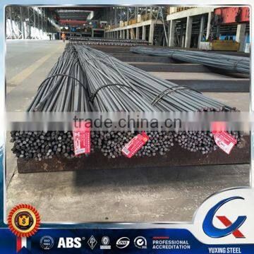 Construction concrete 10mm reinforcing deformed steel rebar with 12m length