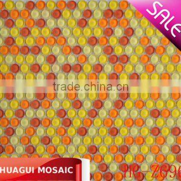 spanish mix round mosaic tiles HG-Z696