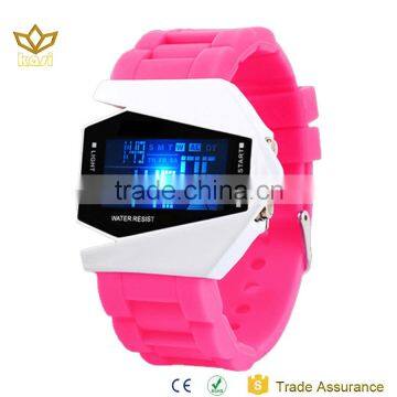 silicone watches led aircraft watch sports watches