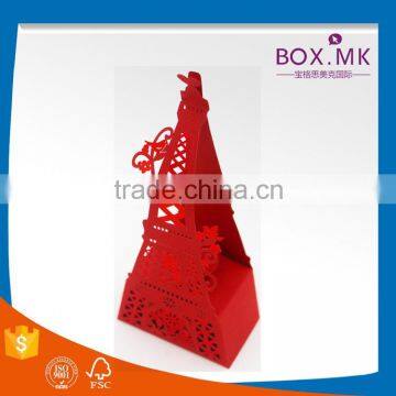 Cheap Good Quality Hot Sell New Design Red Handle Paper Box For Wedding photo-2