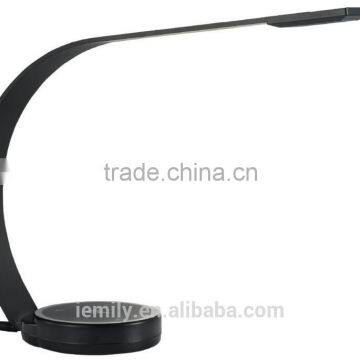 Hot Selling Aluminum Alloy LED Table Lamps Touch Switch LED Desk Lamp With Wireless Charge photo-2