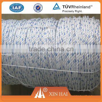 3 strands or 4 strands PP danline rope with cheap price and high quality