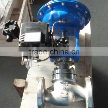 dn80 3" pneumatic steam modulating valve