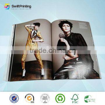 Contemporary manufacture fashion coloring magazine book printing