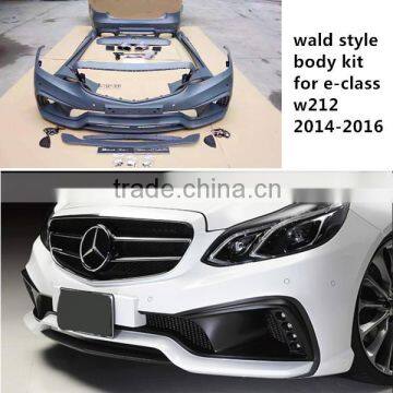 w212 E63 wald style body kit for E-class 2014-2016