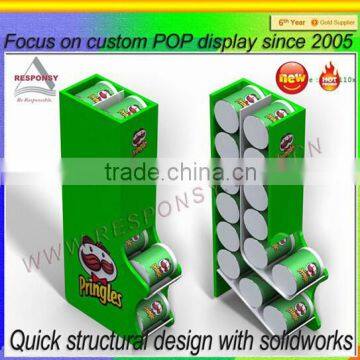 beverage cans dispenser display retails store bottle dispenser display