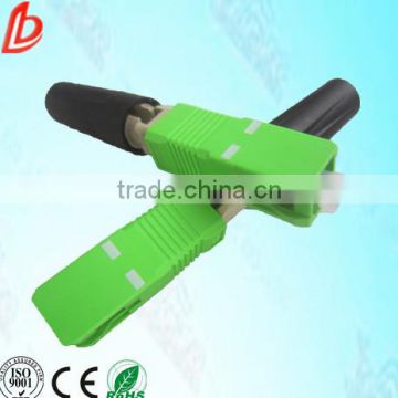 SC apc/upc fiber optic fast connector with cheap price for FTTH network