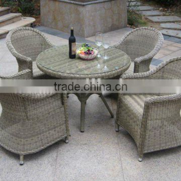 Outdoor Patio Set (PE Round Rattan)