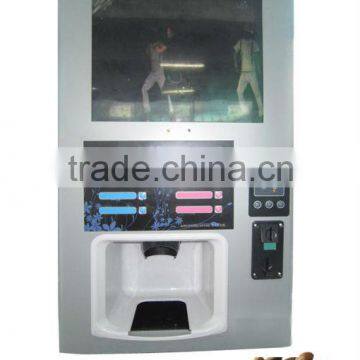 Advertising Hot & Cold Coffee Vending Machine with CE Approval