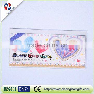 High Quality Custom Love Wishes Style Paper Cardboard Greeting Handmade Greeting Card
