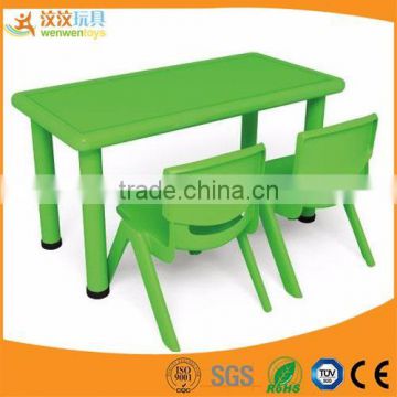 Kids tables and chairs used for kindergarten