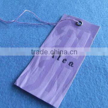 branded garment paper printed hang tags