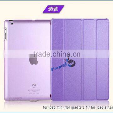 Ultra Slim Leather Case for Ipad Air 2, Protective Cover for Ipad Mini 3 Folding Leather Cover With Wake Up/sleep for Ipad 2 photo-2