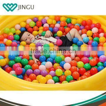 Colorful 8cm bulk plastic balls bulk ball pit balls