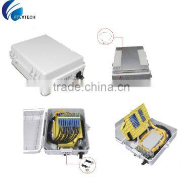 FTTH 24 Cores IP55 Wall or Pole Mounted Fiber Box