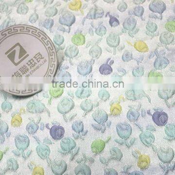 Embossment Jacquard Fabric in Flowers photo-2