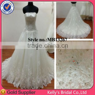 Kelly Bridal Dress design ball gown wholesale lace wedding dress princess wedding gowns