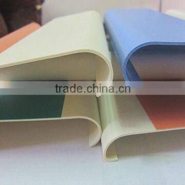 U shaped pvc/plastic material extrusion profile