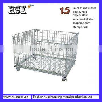 metal foldable storage promotion wire rack