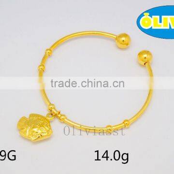 Olivia Fashion 304 Stainless Steel Charm Bracelet Bangle, New Stainless Steel Bangle Bracelet photo-4