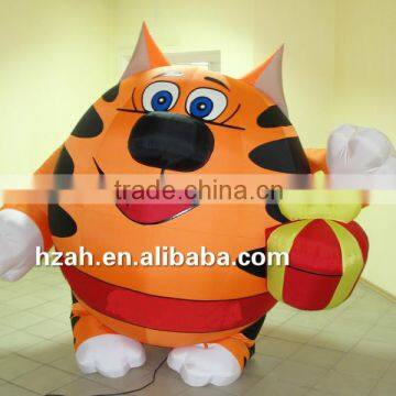 Inflatable Smile Tiger Balloon for Festival Decoration