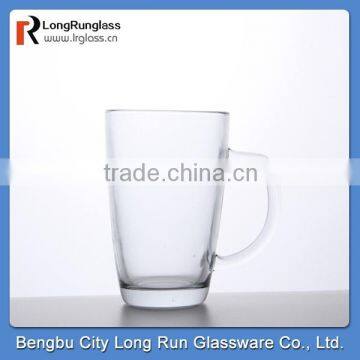 LongRun 341ml cold beer mugs glass water glass cups with handle