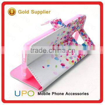 [UPO] Wholesale Smartphone Sublimation Stand Phone Case Flip Cover Leather Case for Samsung Galaxy S6 Case