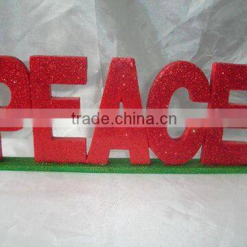 Ceramic Words for Decoration