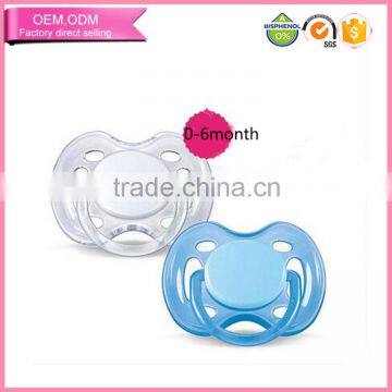 New baby accessories reliable bpa free silicone adult baby pacifier china manufacture