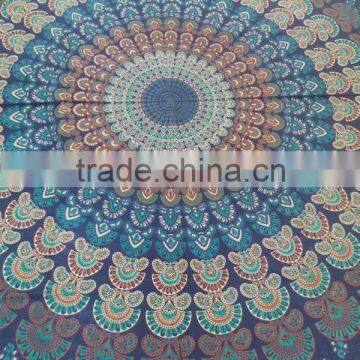 Round Mandala fabric Tapestry Tapestries, Indian Tapestry, Hippie Tapestry, Indian Wall Hanging, Indian Bedspread, Tapestry,