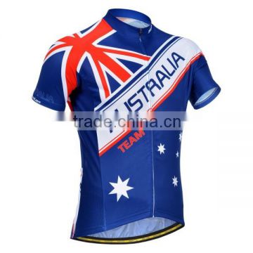 2016 new hot 100 polyester custom sublimation cheap cycling jersey