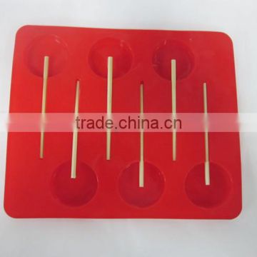 food grade silicone ice mould with stick