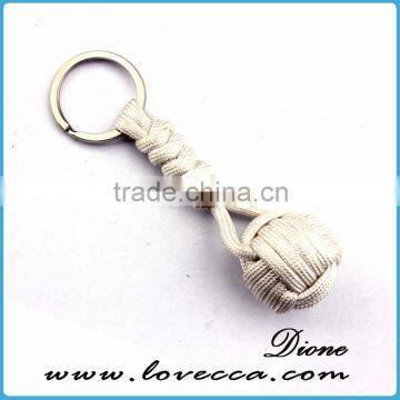 Cheap price custom acrylic keychain for self defense paracord options accessory