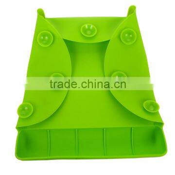 Waterproof Non-slip Infant Young Child Feeding Baby Supplies Silicone Mats photo-4