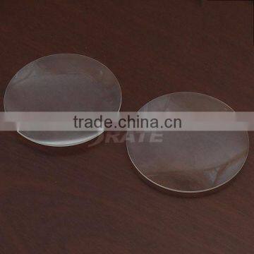 clear glass piano convex lens