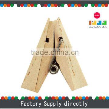 Natural Color New Small Wood Mounting Spring Clip