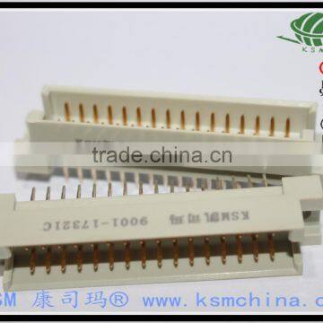 Row 2 straight male 32pin Din 41612 Euro connector