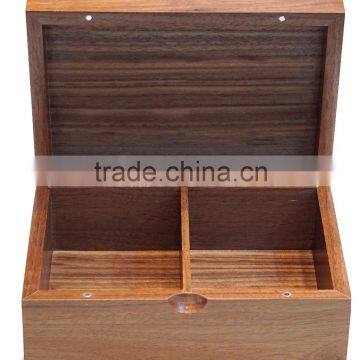 Natural WOOD CHESSMEN BOX