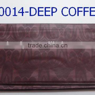 african bazin riche /fabric bazin/soft material B0014 DEEP COFFEE