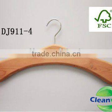 FSC Wooden clothes hanger