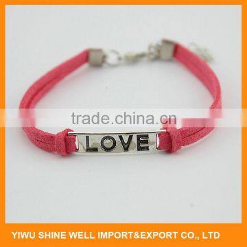 New coming OEM design leather bracelets wristbands wholesale