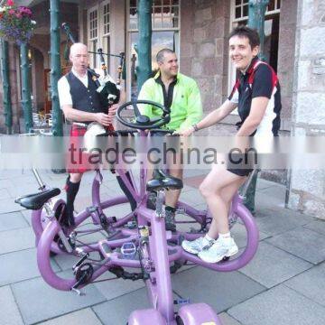 Conference Trike Surrey Bike Four Wheels Bicycle /trike /bike /tour Cycle