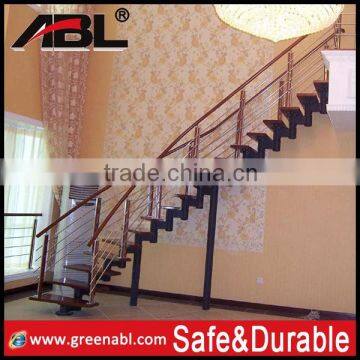 HOT Sale ABLinox Wood and Stainless Steel Stairs Railing photo-5