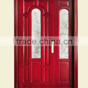 steel wooden door