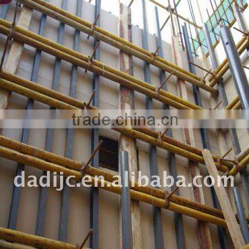 Wood plastic composite board can replace steel formwork