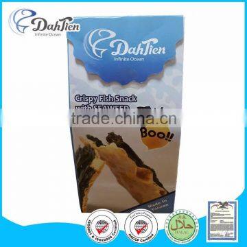 Popular Taiwan's Snack Fish Snack with Seaweed