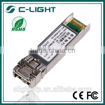 OEM/ODM Huawei Compatible DWDM Dual LC Connectors 40Km 10G 1530.33nm DWDM SFP+, Optical Fiber SFP Transceiver